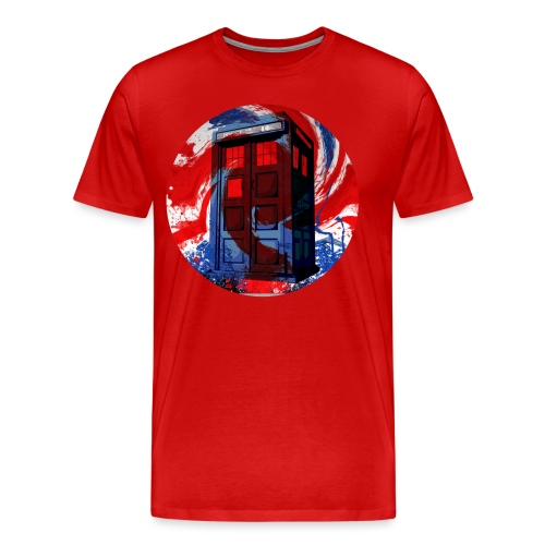 I am the Doctor - Union Jack - Men's Premium T-Shirt