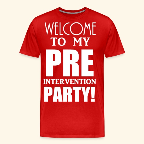 pre intervention party - Men's Premium T-Shirt