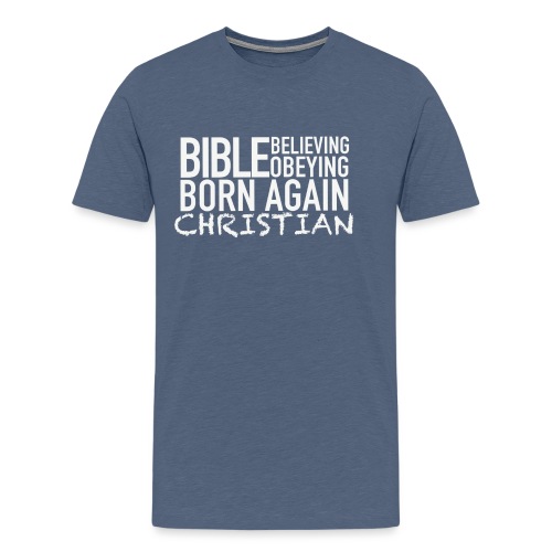 Born Again Line - Men's Premium T-Shirt