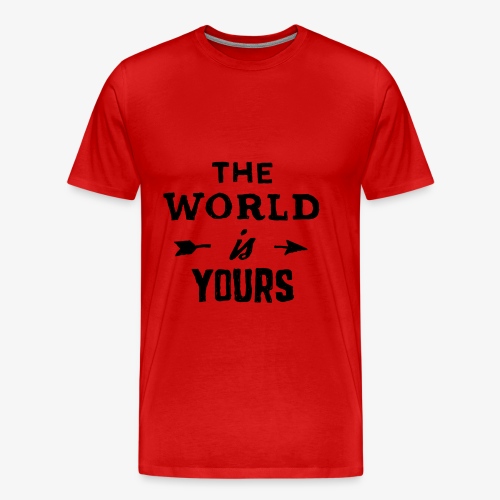 the world - Men's Premium T-Shirt