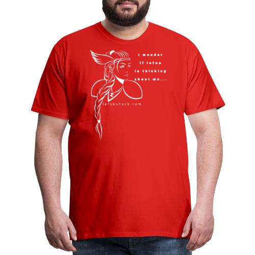 Granrud's Lefse Viking Girl - Men's Premium T-Shirt