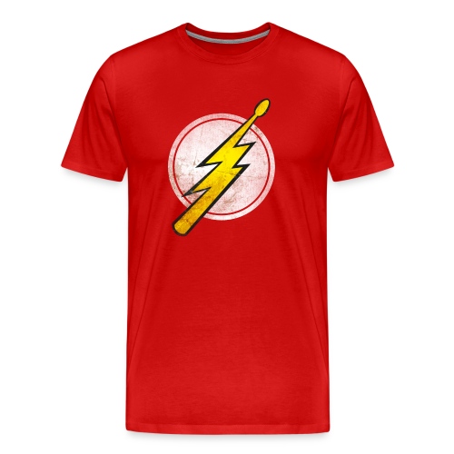 flash drummer - Men's Premium T-Shirt