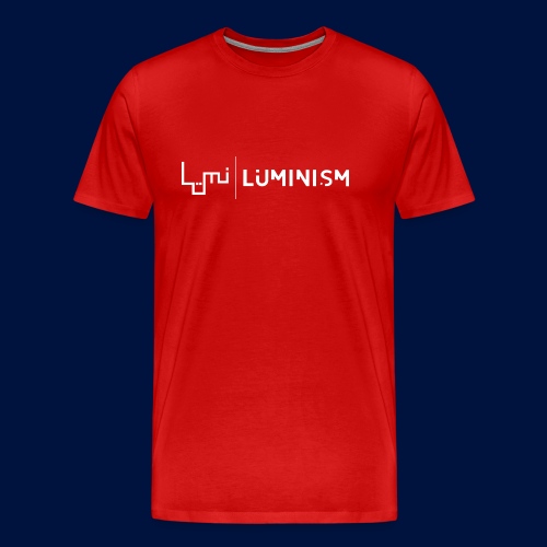 Lueminism Logo wordmark - Men's Premium T-Shirt