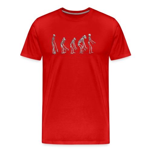 walking skeletons from the past - Men's Premium T-Shirt