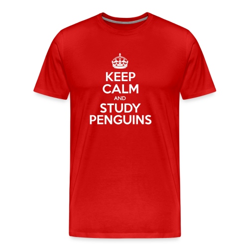 Keep Calm Penguins - Men's Premium T-Shirt
