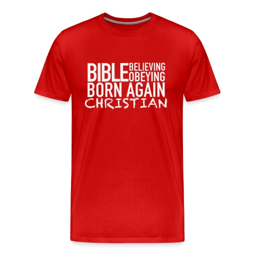 Born Again Line - Men's Premium T-Shirt