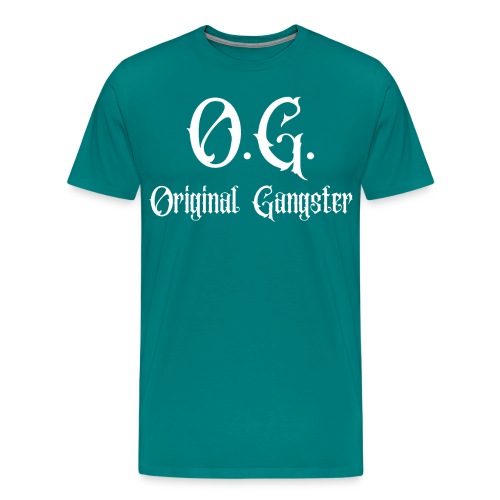 O.G. Original Gangster (red color version) - Men's Premium T-Shirt