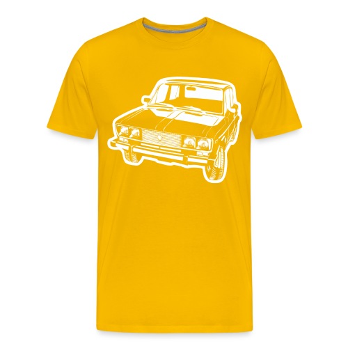 Lada 2106 illustration - Men's Premium T-Shirt