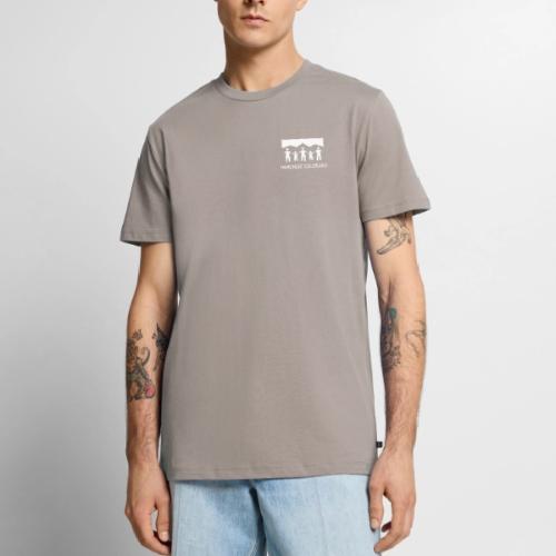 ImmunizeColorado vertical white - Men's Premium T-Shirt