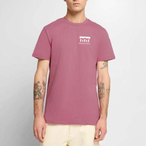 ImmunizeColorado vertical white - Men's Premium T-Shirt