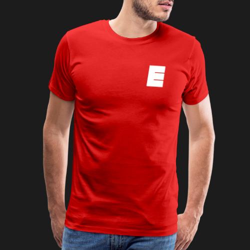 White E Design - Men's Premium T-Shirt