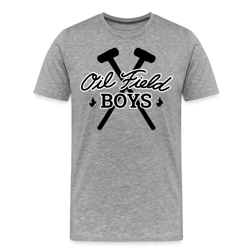 Oil Field Boys Black/White and the Sledge Hammers - Men's Premium T-Shirt
