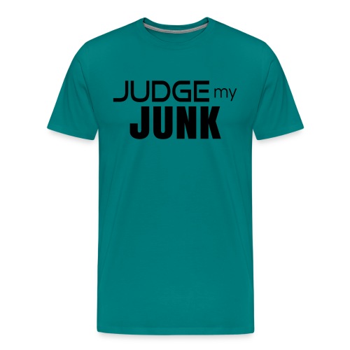 Judge my Junk Tshirt 03 - Men's Premium T-Shirt