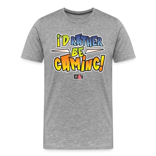 I'd Rather Be Gaming - Men's Premium T-Shirt