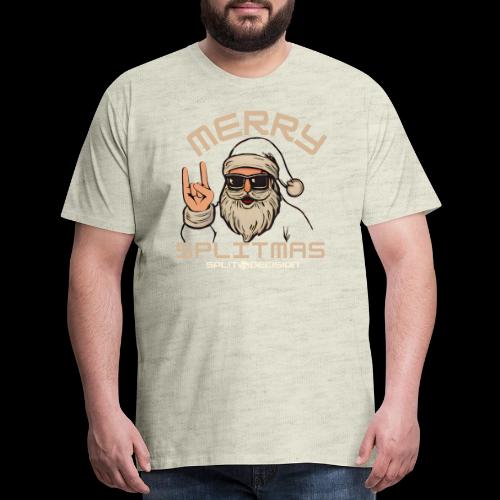 Rock Horn Santa - Split Decision - Merry Splitmas - Men's Premium T-Shirt