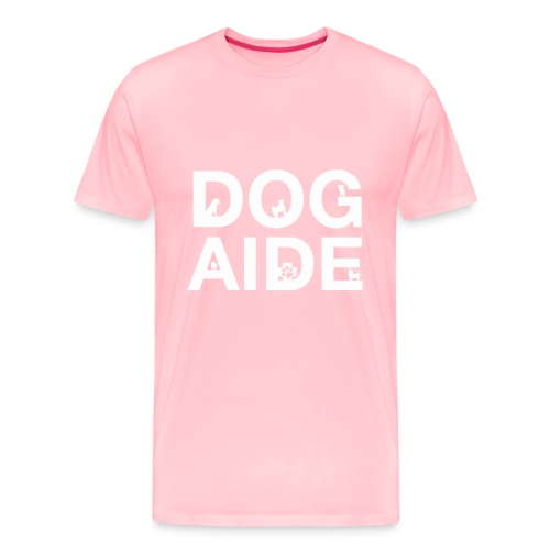 dog aide NEW white - Men's Premium T-Shirt