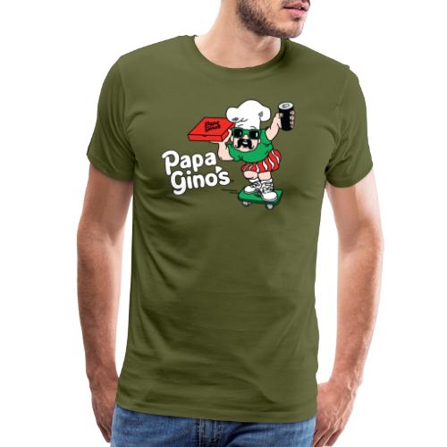 Skateboarding Papa Gino - Men's Premium T-Shirt