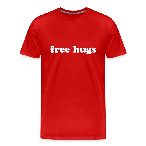 Free Hugs Quote - Men's Premium T-Shirt