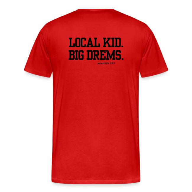 Homegrown Husker - Luke 44 (Black)