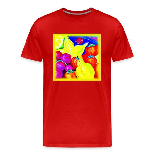 Bright Fruits and Stellar Skies. Buy Now - Men's Premium T-Shirt