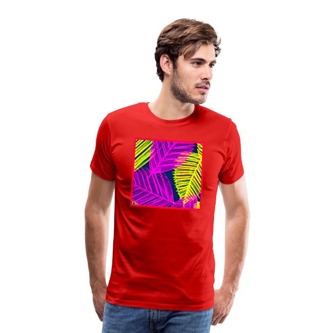 Neon Leaf Delight Chromatic Art