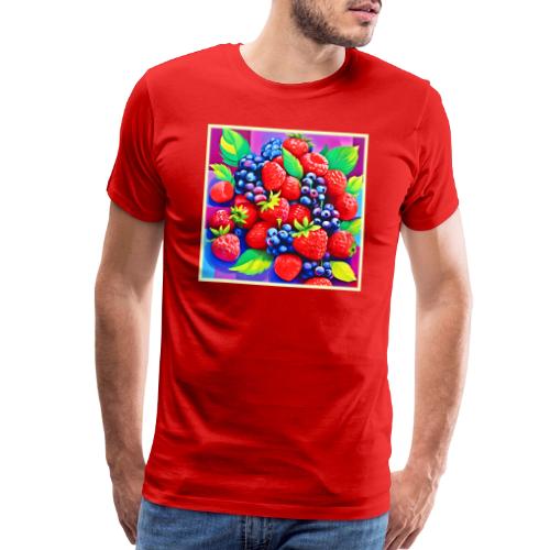 Fresh Berry Bounty - Men's Premium T-Shirt