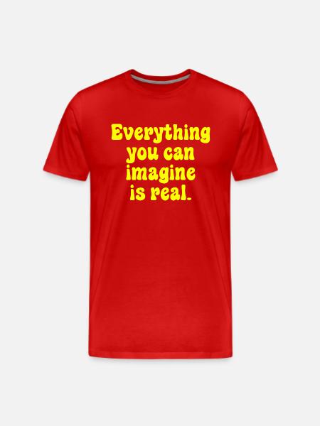 Imagine - Men's Premium T-Shirt - red