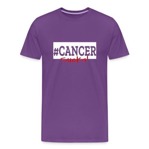 Cancer Sucks - Men's Premium T-Shirt