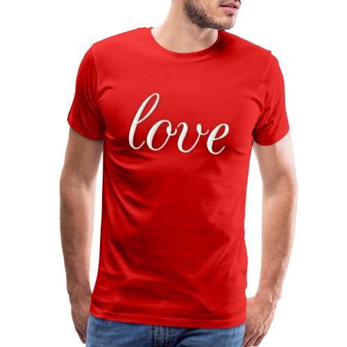 NEW Love (Ivory) - Men's Premium T-Shirt