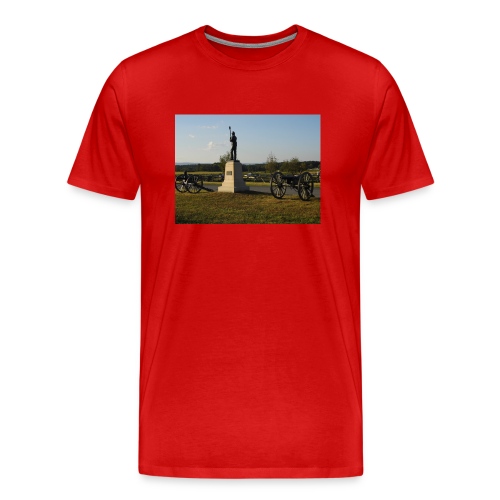 Union Artillery at Gettysburg - Men's Premium T-Shirt