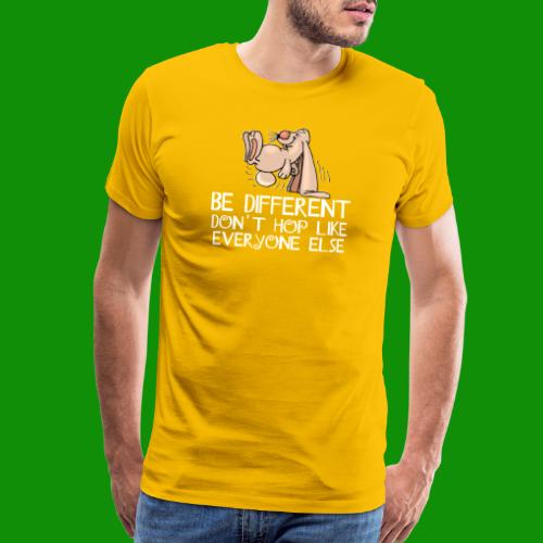 Be Different Don't Hop - Men's Premium T-Shirt