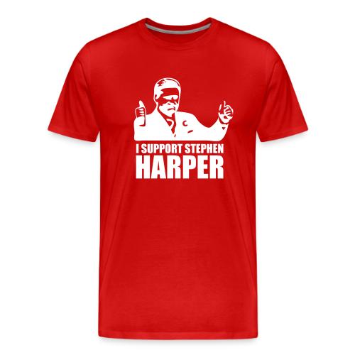 I Support Stephen Harper - Men's Premium T-Shirt