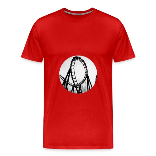 Rollercoaster Career Chan - Men's Premium T-Shirt