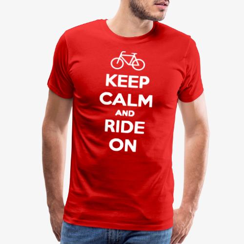 keep_calm_and_ride_on - Men's Premium T-Shirt