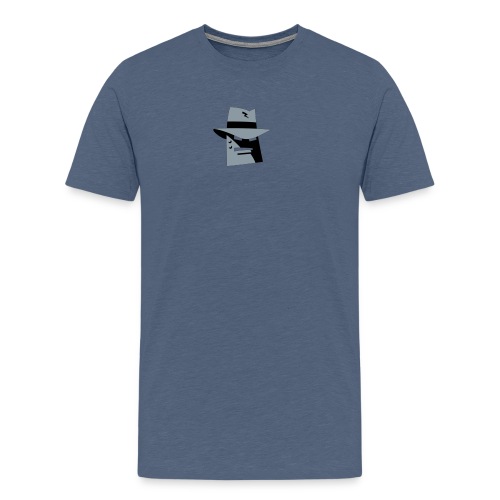 Robot Gangster 2 Color - Men's Premium T-Shirt