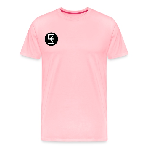 BlackWhite Soft kore Logo - Men's Premium T-Shirt