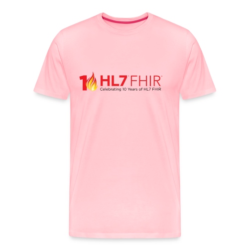 10th Anniversary of HL7 FHIR - Men's Premium T-Shirt