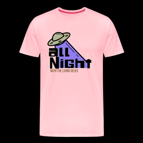 All Night With The Living Geeks - Men's Premium T-Shirt