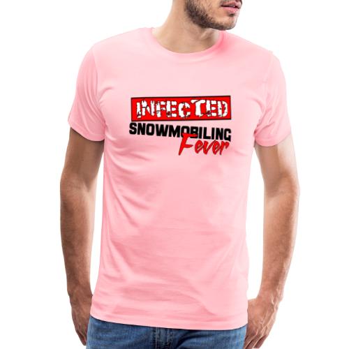 Infected Snowmobiling Fever - Men's Premium T-Shirt