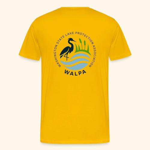 Circular Logo With Text No Background - Men's Premium T-Shirt