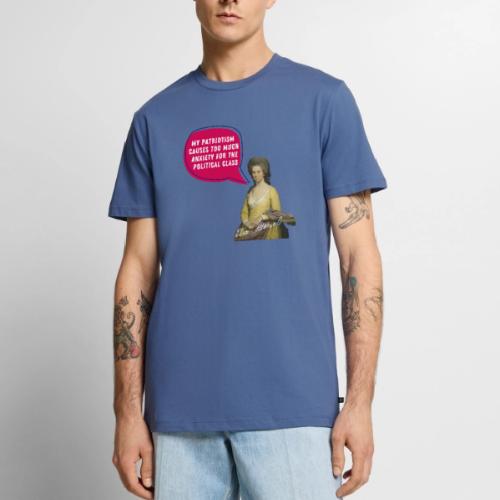 Elizabeth Powell Patriotic Design - Men's Premium T-Shirt