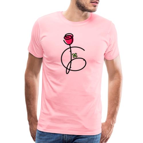 Love and Luck For My Rose - Men's Premium T-Shirt