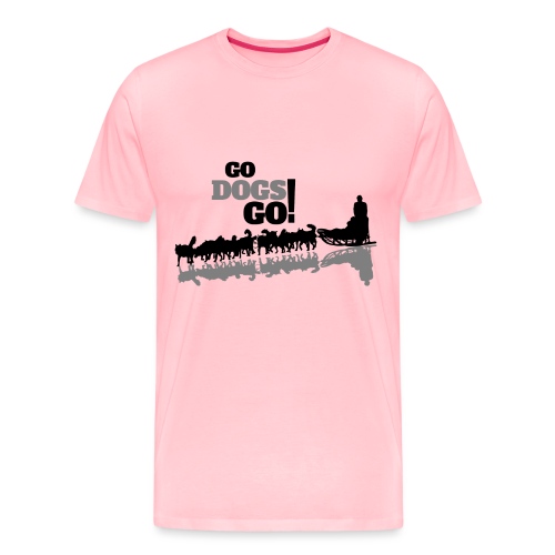 Go Dogs Go Sled Schroeder Mushing - Men's Premium T-Shirt