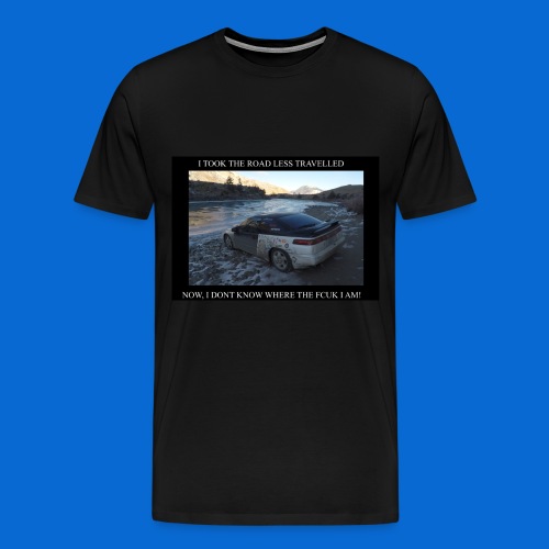 rOAD TRAVELLED BERSERKARU - Men's Premium T-Shirt