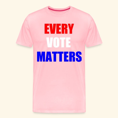 every vote matters - Men's Premium T-Shirt