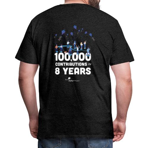 Zephyr 100,000 Contributions - Men's Premium T-Shirt