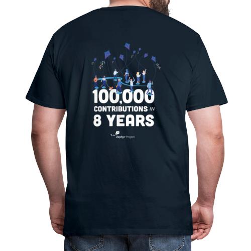 Zephyr 100,000 Contributions - Men's Premium T-Shirt