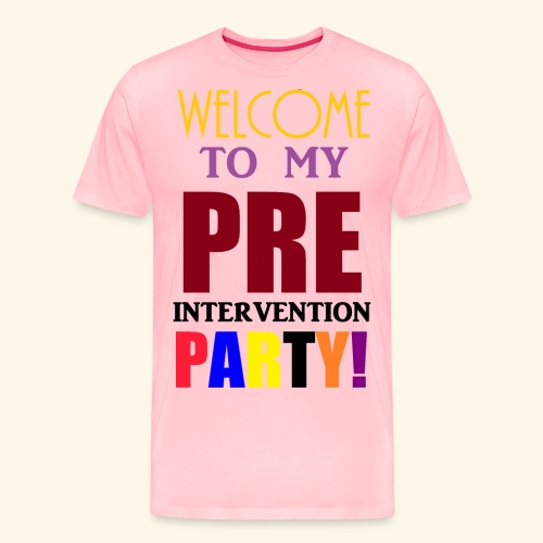 pre intervention party - Men's Premium T-Shirt