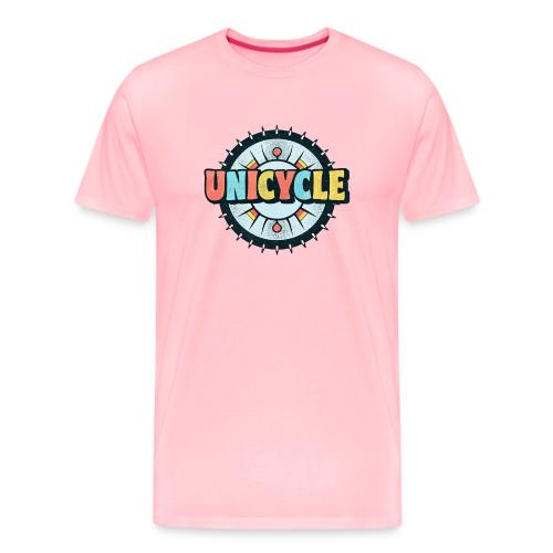 Unicycle Spike - Men's Premium T-Shirt