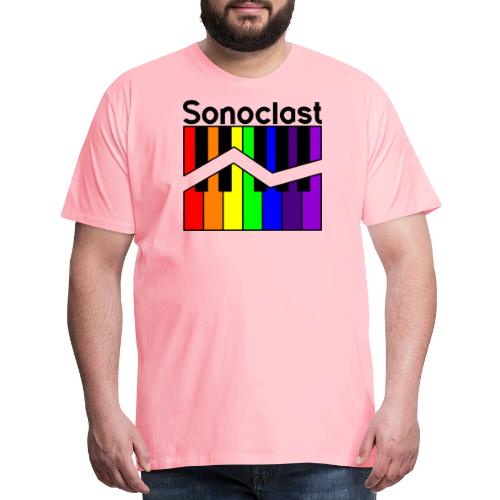 Sonoclast Rainbow Keys (for light backgrounds) - Men's Premium T-Shirt